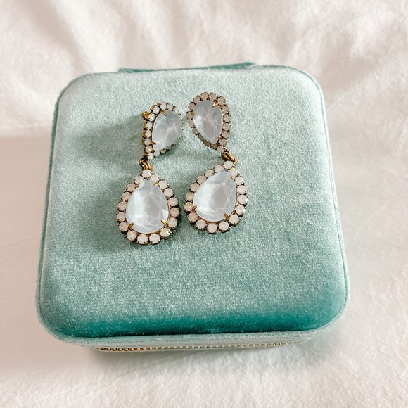 Loren Hope Jewelry - Loren Hope Abba Earring in Light Blue and White